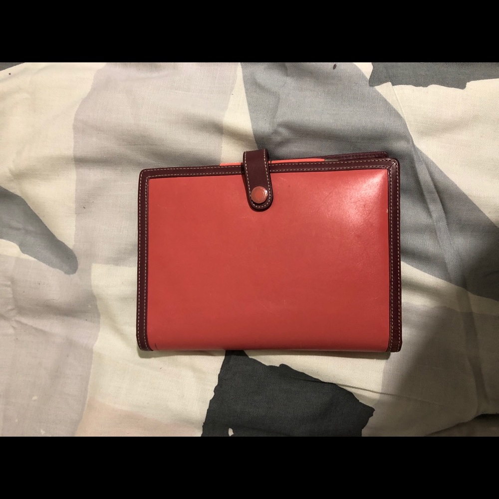Coach planner cover